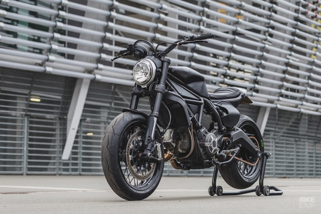 Ducati scrambler độ theo chủ đề tự do đậm chất racing