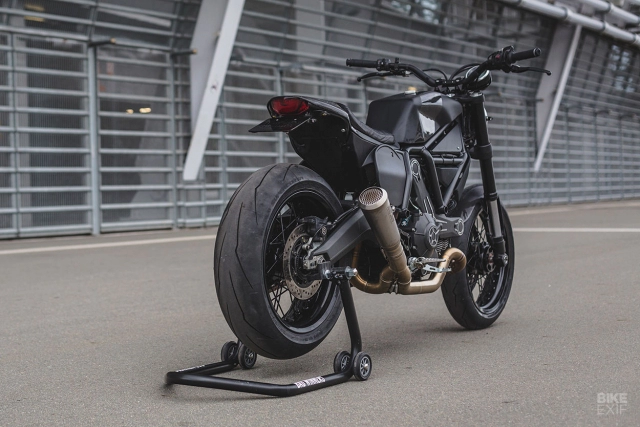 Ducati scrambler độ theo chủ đề tự do đậm chất racing