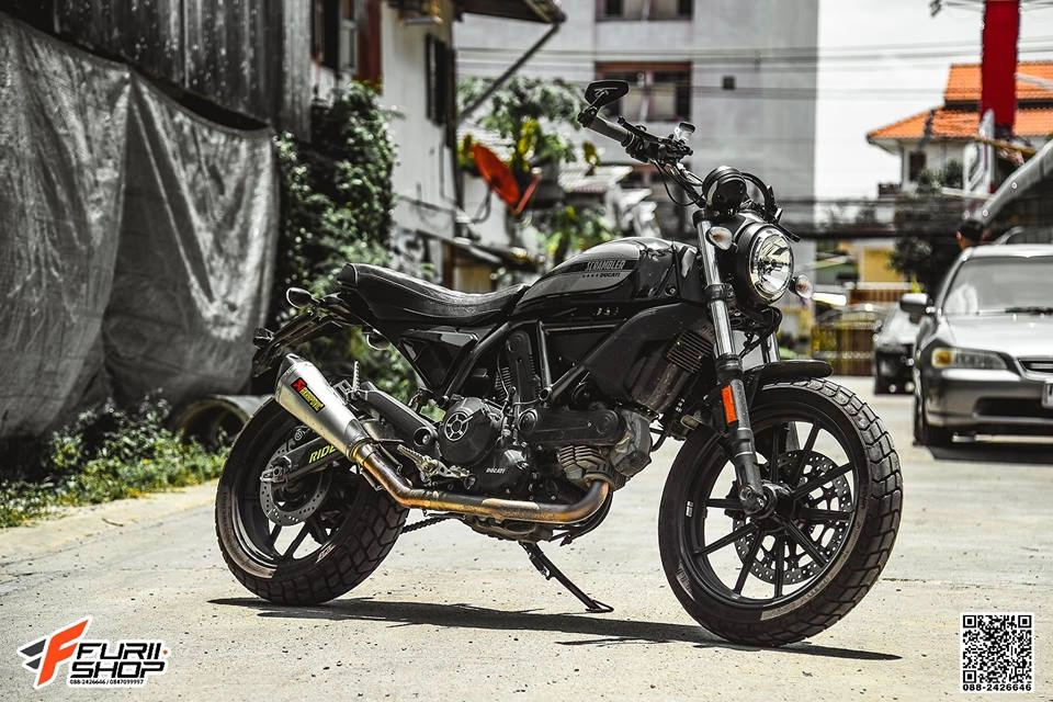 Ducati scrambler sixty2 độ nhẹ nhàng đầy cá tính trên đất thái