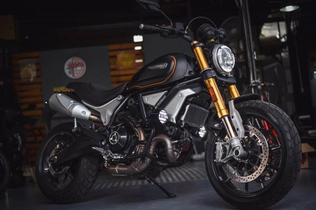 Ducati scrambler1100 độ đơn giản đầy phá cách