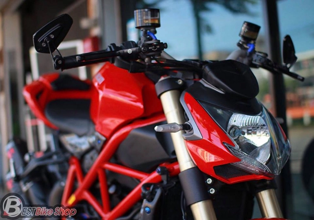 Ducati streetfighter 848 độ chất ngất với dàn option hàng hiệu