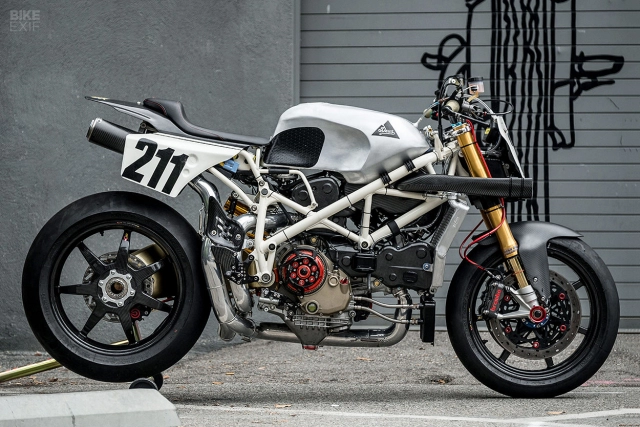 Ducati streetfighter độ ấn tượng với cấu hình cuộc đua the pikes peak race