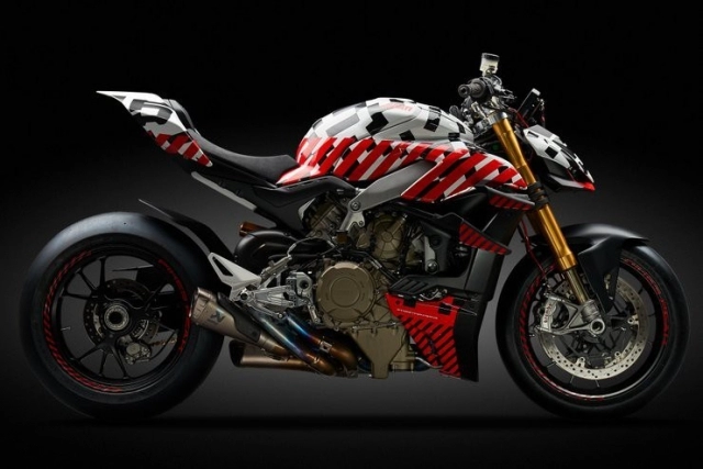Ducati streetfighter v4 lộ diện phiên bản khác trên đường thử nghiệm