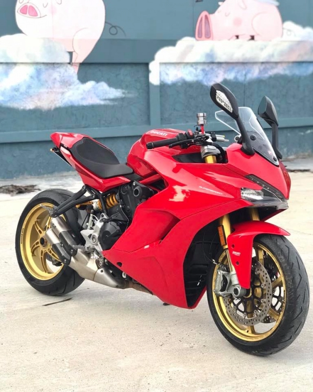 Ducati supersport s độ hoàn thiện với dàn option hàng hiệu