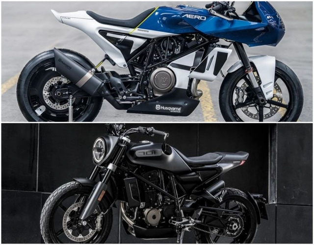 eicma 2018 husqvarna svartpilen 701 vitpilen 701 aero concept mang đậm phong cách cafe racer