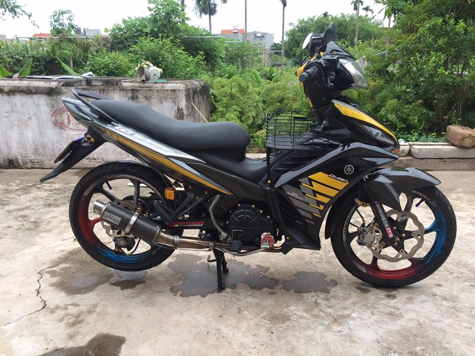 Exciter 135 bản độ ấn tượng của biker nam định