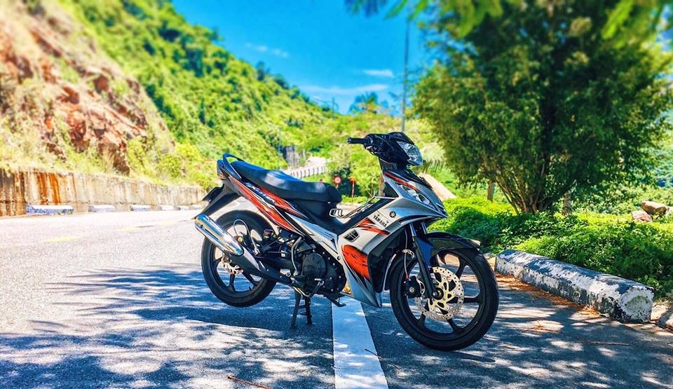 Exciter 135 độ đi lùi thời đại trên đất việt của biker đà nẵng