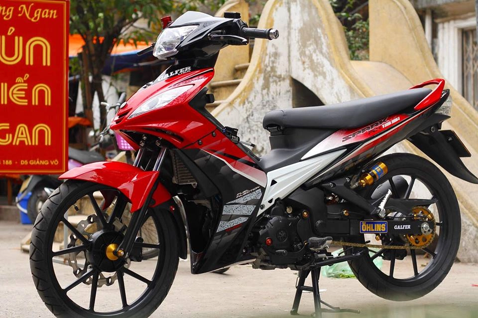 Exciter 135 độ full đồ chơi chất của biker hà nội