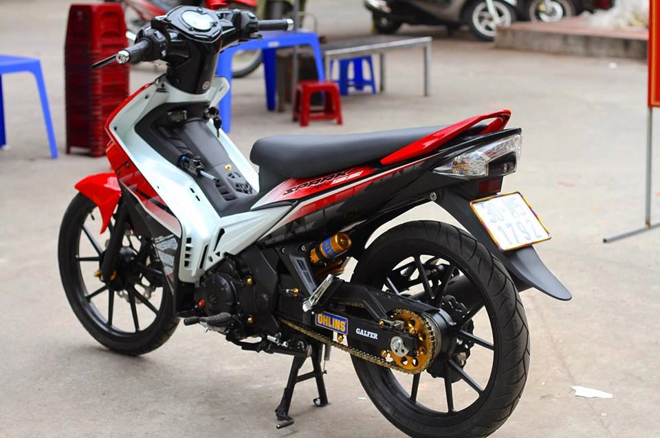 Exciter 135 độ full đồ chơi chất của biker hà nội