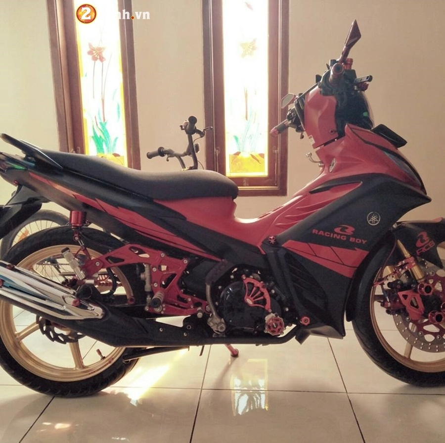 Exciter 135 độ full đồ chơi racingboy của biker indo