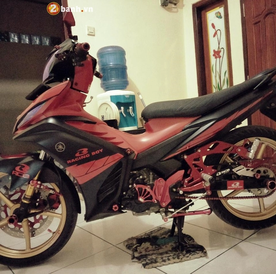 Exciter 135 độ full đồ chơi racingboy của biker indo