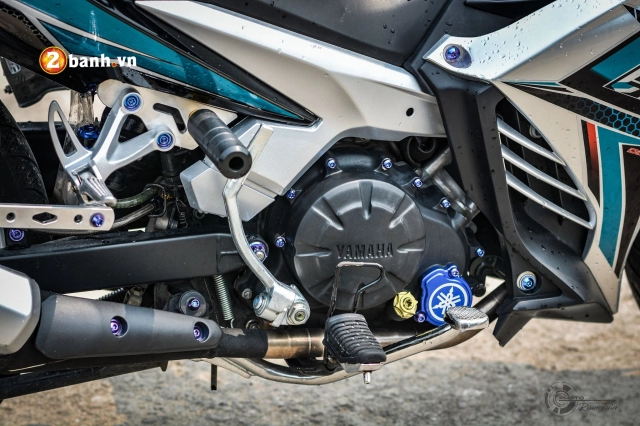 Exciter 135 độ hóa thân thành phiên bản lc 135 đầy hấp dẫn của biker việt