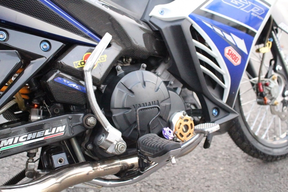 Exciter 135 độ khủng với tạo hình nguyên bản từ biker việt