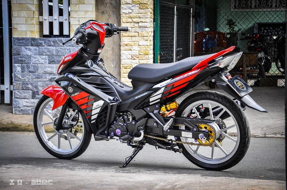 Exciter 135 độ kiểng đẹp ngất ngây của biker miền tây