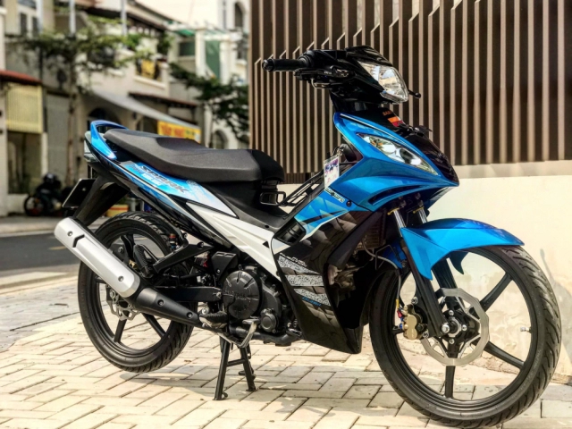 Exciter 135 độ màn lột xác trở về quá khứ đẹp ma mị của biker an giang