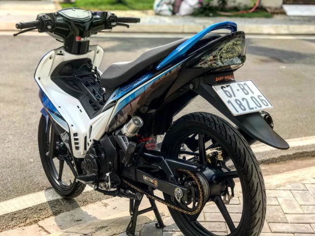 Exciter 135 độ màn lột xác trở về quá khứ đẹp ma mị của biker an giang