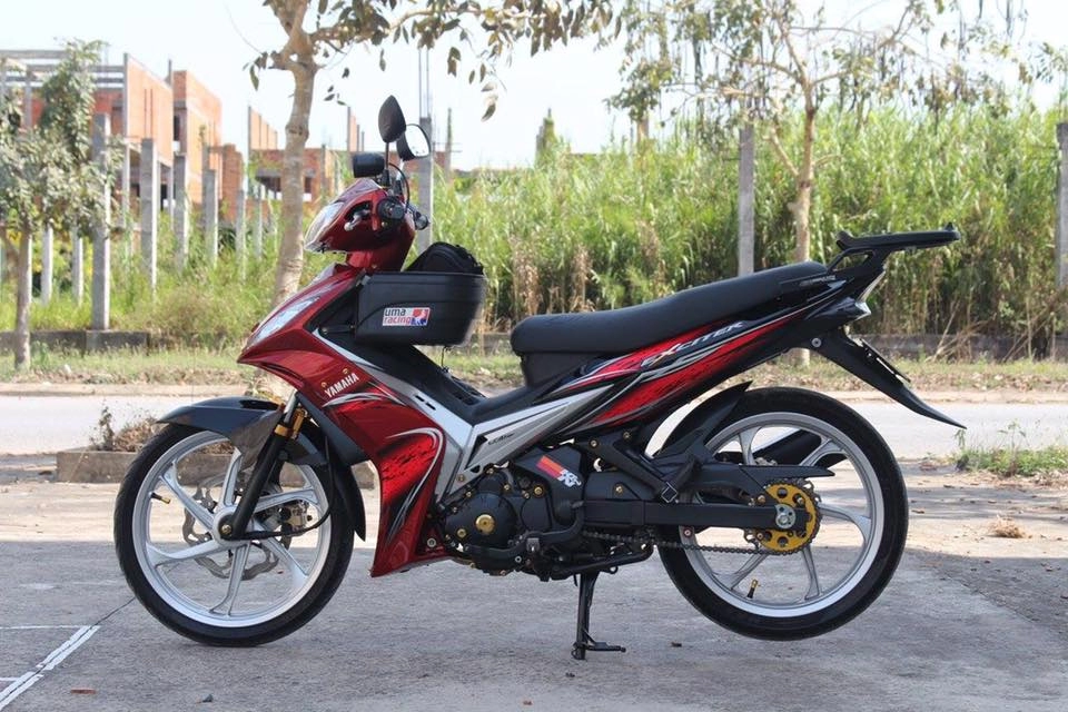 Exciter 135cc đơn giản với bản tân trang không quá cầu kỳ