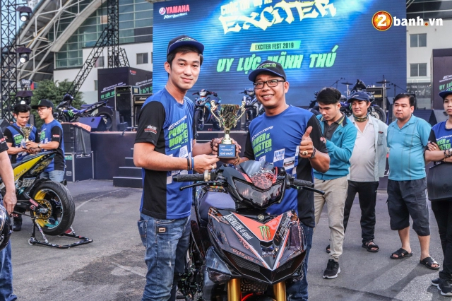 Exciter 150 2019 độ giành giải quán quân trong đại hội exciter fest 2019