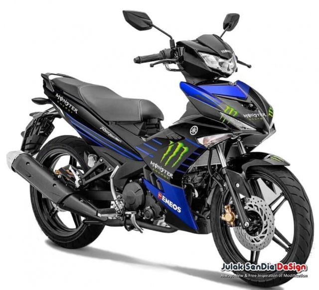 Exciter 150 2019 sẽ ra mắt phiên bản monster energy để thay thế movistar