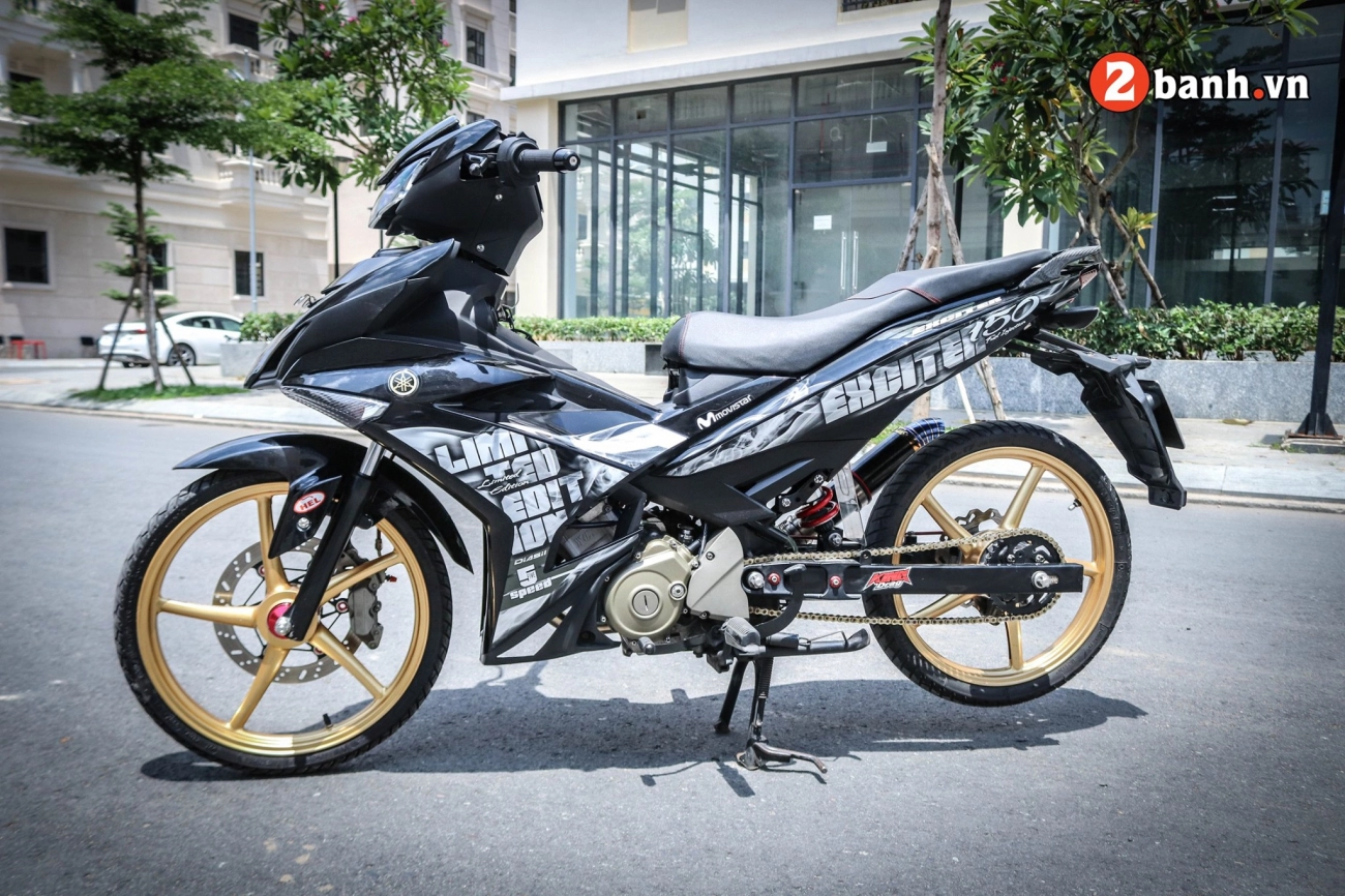 Exciter 150 bề ngoài trẻ thơ nhưng mang tâm hồn gangster