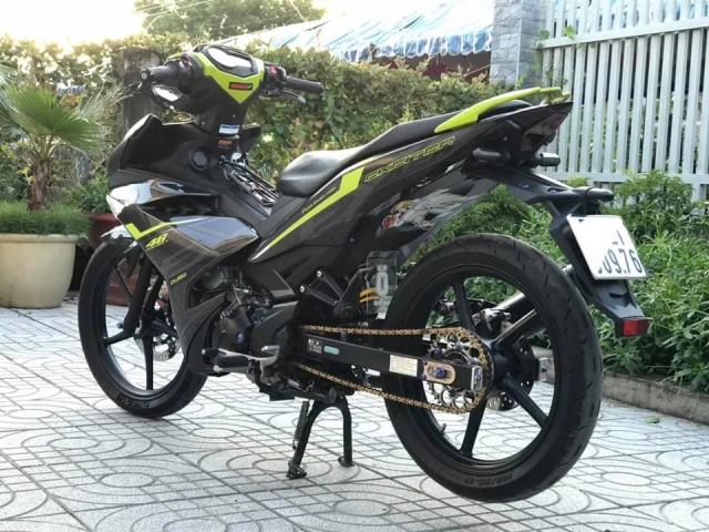 Exciter 150 độ đơn giản nhưng vẫn lôi cuốn người xem của biker vũng tàu