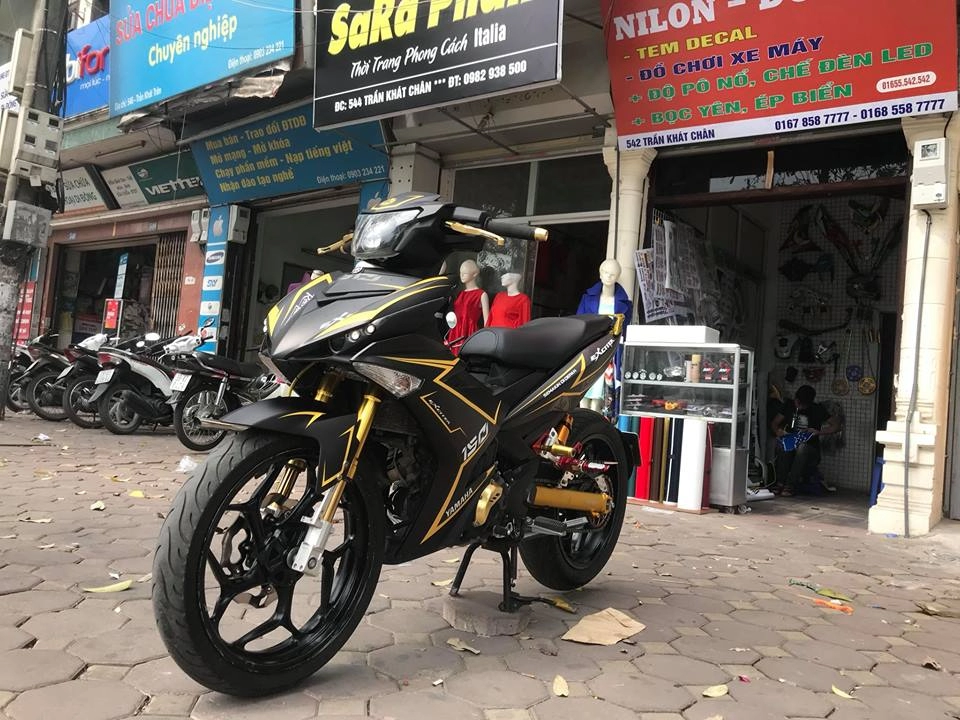 Exciter 150 độ full hd của biker hà nội