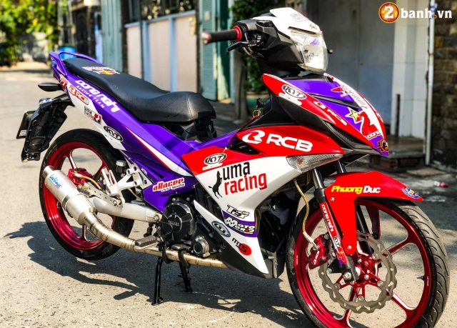 Exciter 150 đô full option racing boy cua tay đua tô ha đông nghi