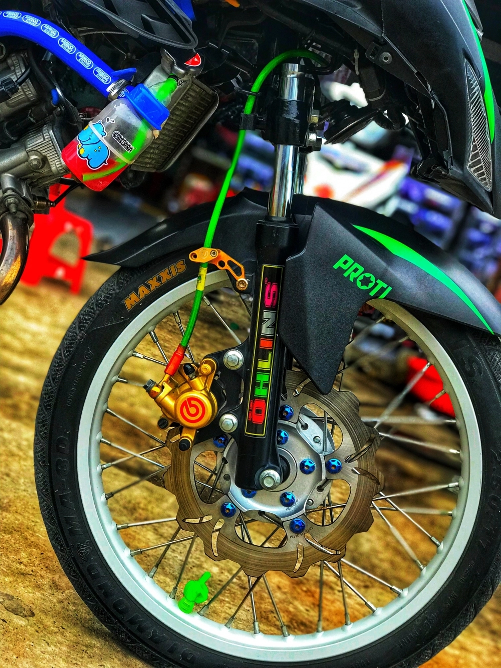 Exciter 150 độ nhẹ với loạt đồ chơi tầm trung được nhiều biker ưa chuộng