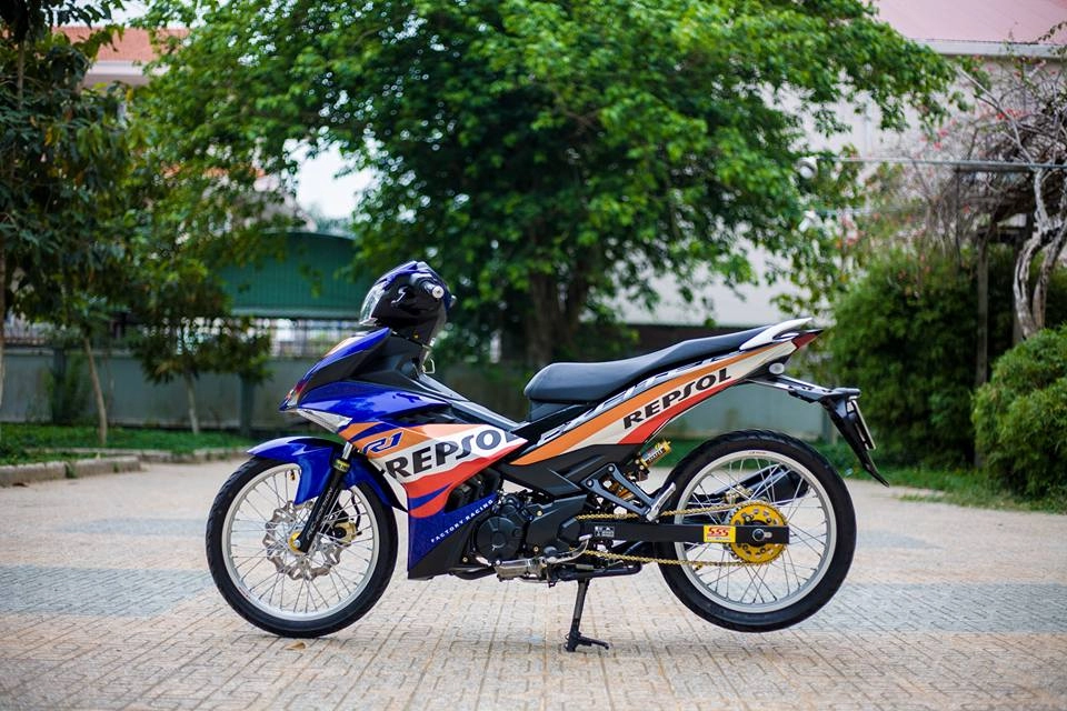 Exciter 150 độ phong thái repsol mới lạ mời anh em xem qua