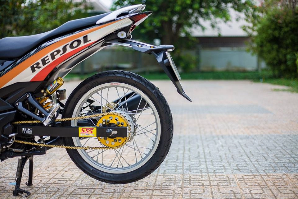 Exciter 150 độ phong thái repsol mới lạ mời anh em xem qua