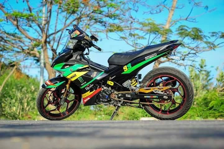 Exciter 150 monster nha trang show nhẹ dưới nắng