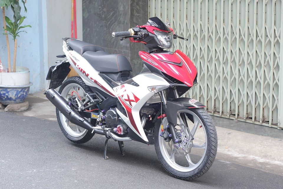 Exciter 150cc nhiều đồ chơi siêu cứng phá cách của biker sài gòn