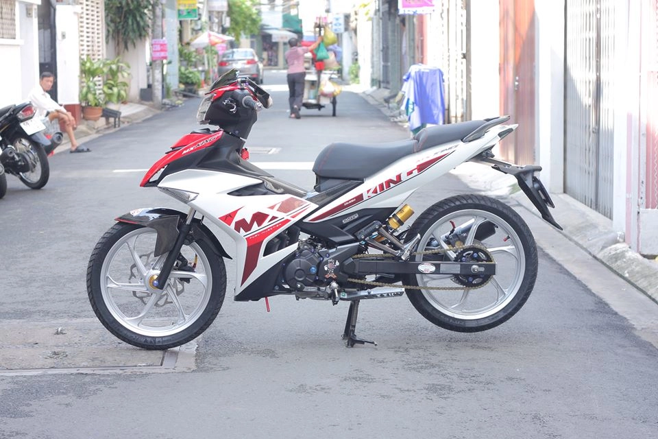 Exciter 150cc nhiều đồ chơi siêu cứng phá cách của biker sài gòn