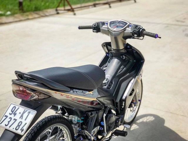 Exciter độ siêu ngầu với phong cách crypton x135 cùng dàn chân trên 30 triệu đồng