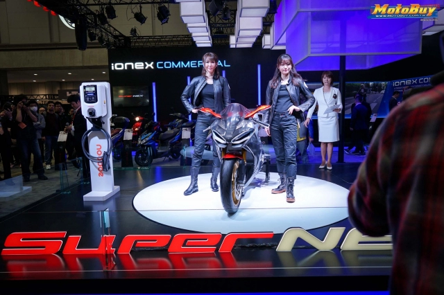 Giới thiệu trạm sạc điện kymco supernex noodoe ev tại sự kiện tokyo motor show