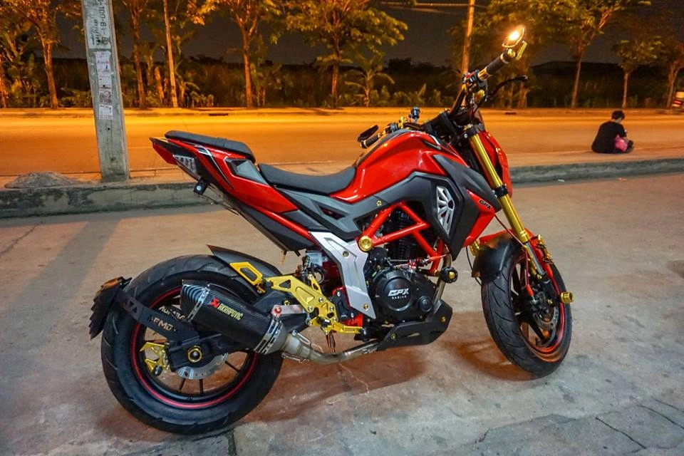Gpx demon 150 gn độ mang vẻ đẹp tinh tế của biker thailand