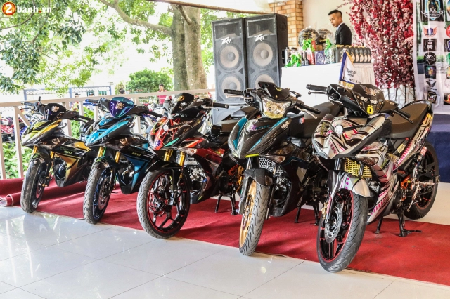 Hàng trăm biker đổ về mừng club exciter acebb tròn i tuổi