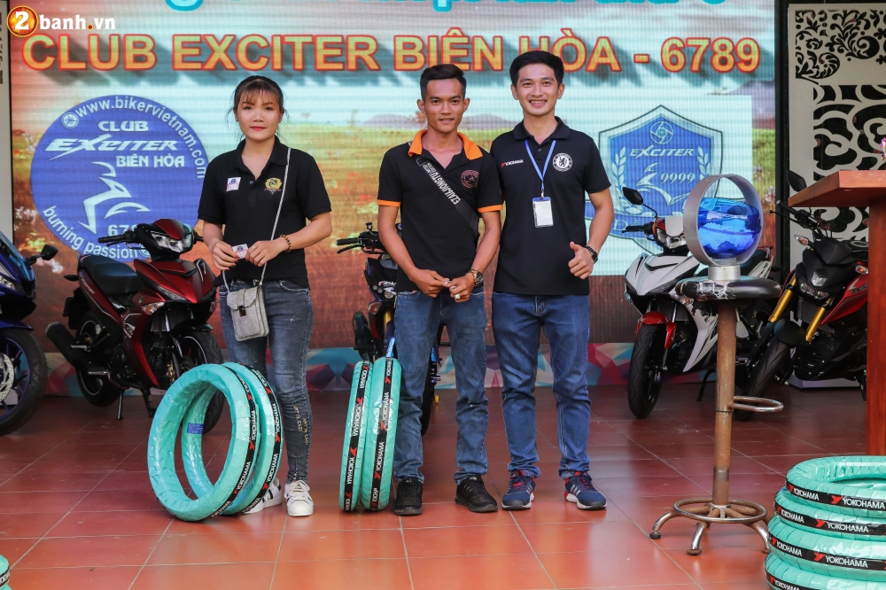 Hàng trăm biker đổ về mừng club exciter biên hòa 6789 tròn 9 tuổi