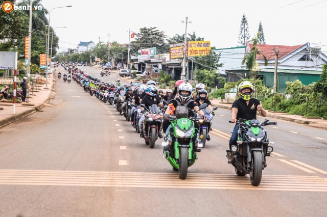 Hàng trăm biker đổ về mừng club exciter krông năng tròn ii tuổi