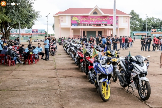 Hàng trăm biker đổ về mừng club exciter krông năng tròn ii tuổi