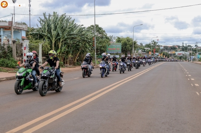 Hàng trăm biker đổ về mừng club exciter krông năng tròn ii tuổi