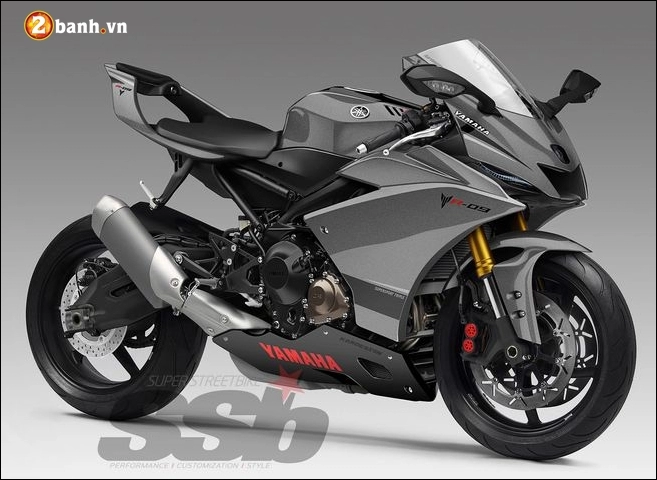 Hé lộ yamaha r-09 concept 2018 sportbike sở hữu động cơ 3 xy lanh