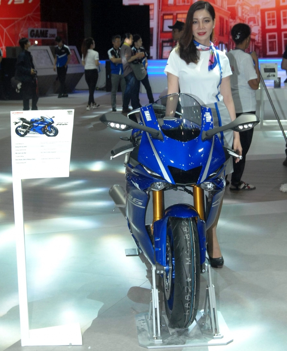 Hình ảnh chi tiết yamaha yzf-r6 2017 đầu tiên tại việt nam