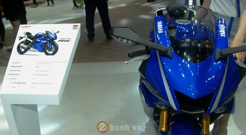 Hình ảnh chi tiết yamaha yzf-r6 2017 đầu tiên tại việt nam