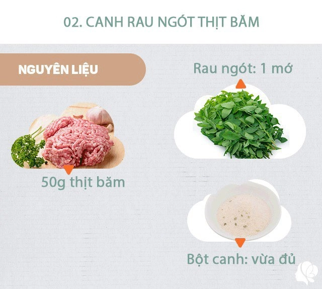 Hôm nay ăn gì 85k được bữa cơm toàn đồ ngon món chính khiến ai cũng bất ngờ