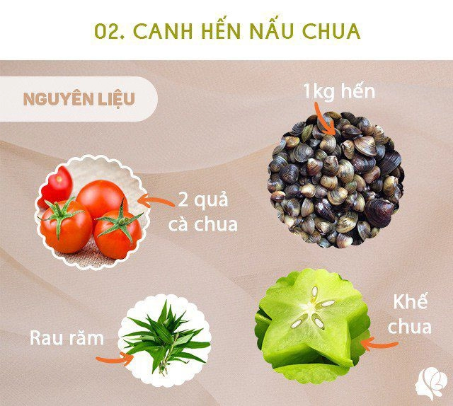 Hôm nay ăn gì bữa cơm toàn món dân dã mà ngon không về nhà quá phí