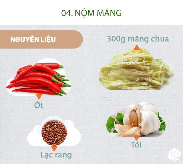 Hôm nay ăn gì chưa đến 100 nghìn đồng được bữa 4 món vừa ngon lại đủ chất