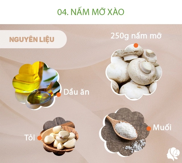 Hôm nay ăn gì cơm chiều toàn món ngon ai chán ăn nhìn thấy cũng phải thèm