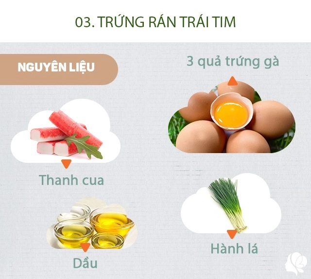 Hôm nay ăn gì valentine vợ nấu toàn món đơn giản nhưng đầy tình ý chồng vội mua quà