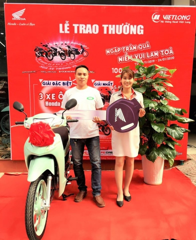 Hơn 25000 phần quà đã đến tay khách hàng trong dịp mua xe trúng xe của honda